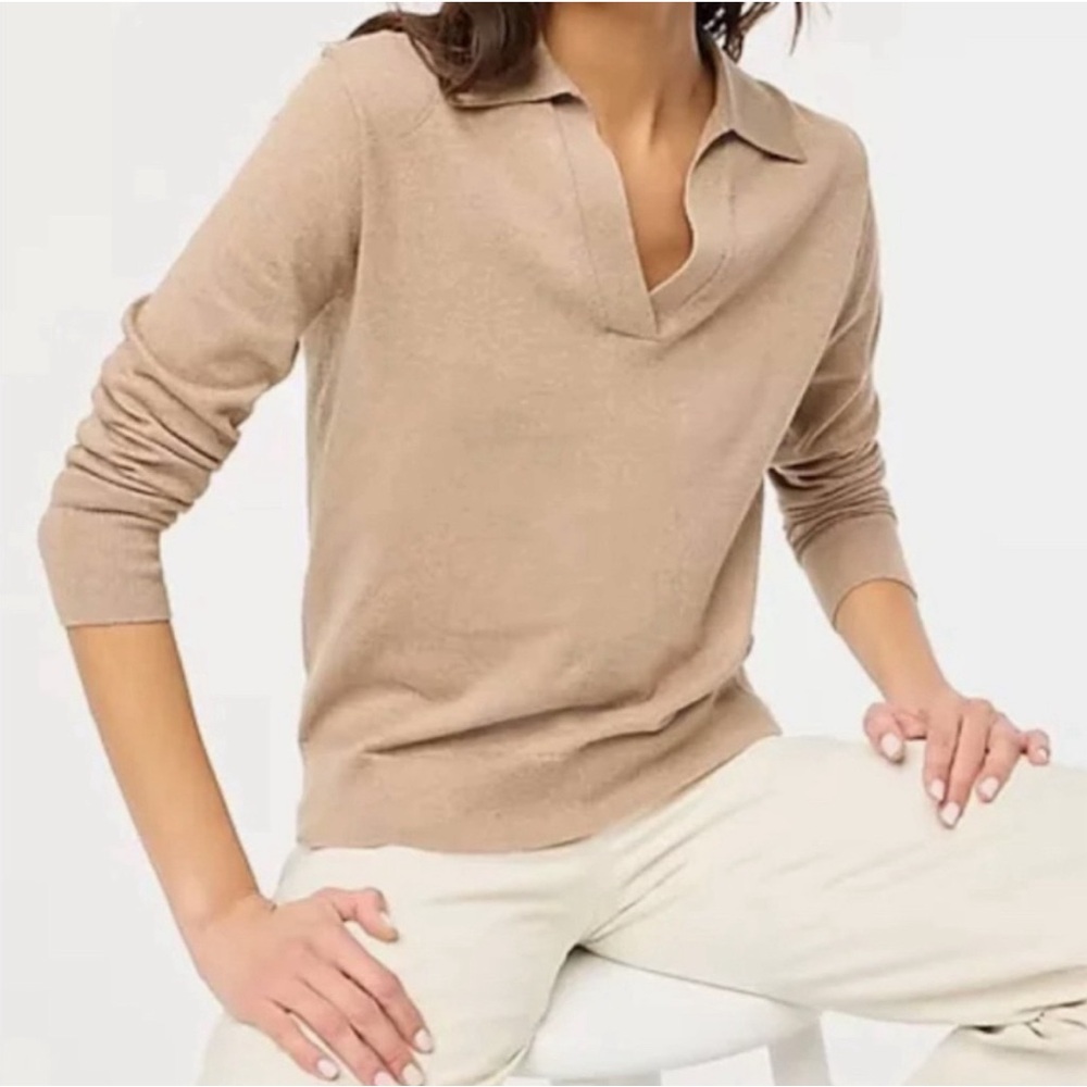 JCrew Extra Soft Polo Sweater